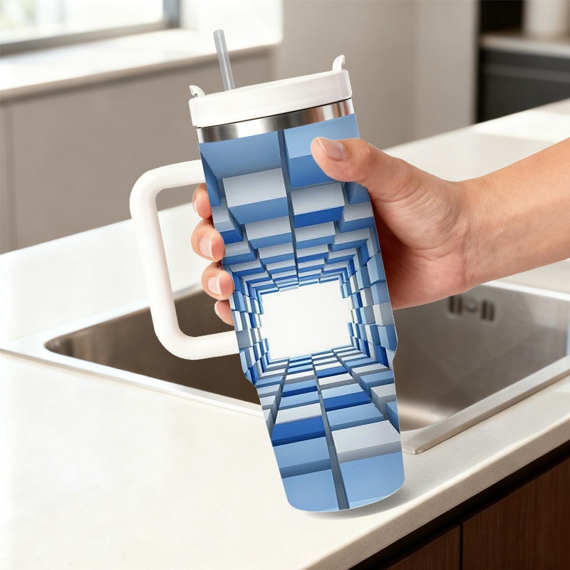 Sublimation Mug White - Borraccia termica in acciaio inossidabile da