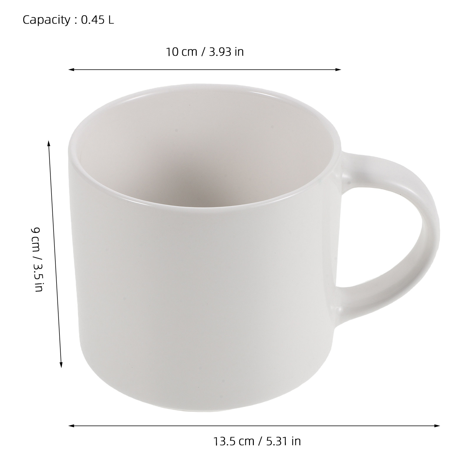 Tazza da caffè in ceramica bia - Sublimation Mug White recensione e prezzo