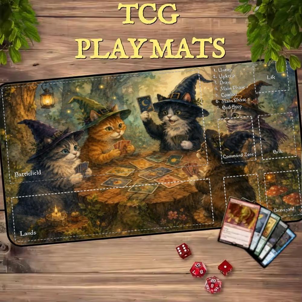 Tappetino da Gioco Witch Cats  - Door Mat Blank recensione e prezzo