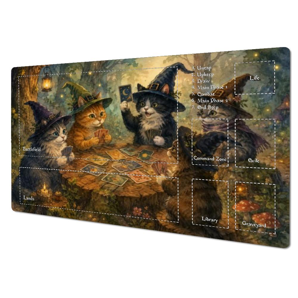 Tappetino da Gioco Witch Cats  - Door Mat Blank recensione e prezzo