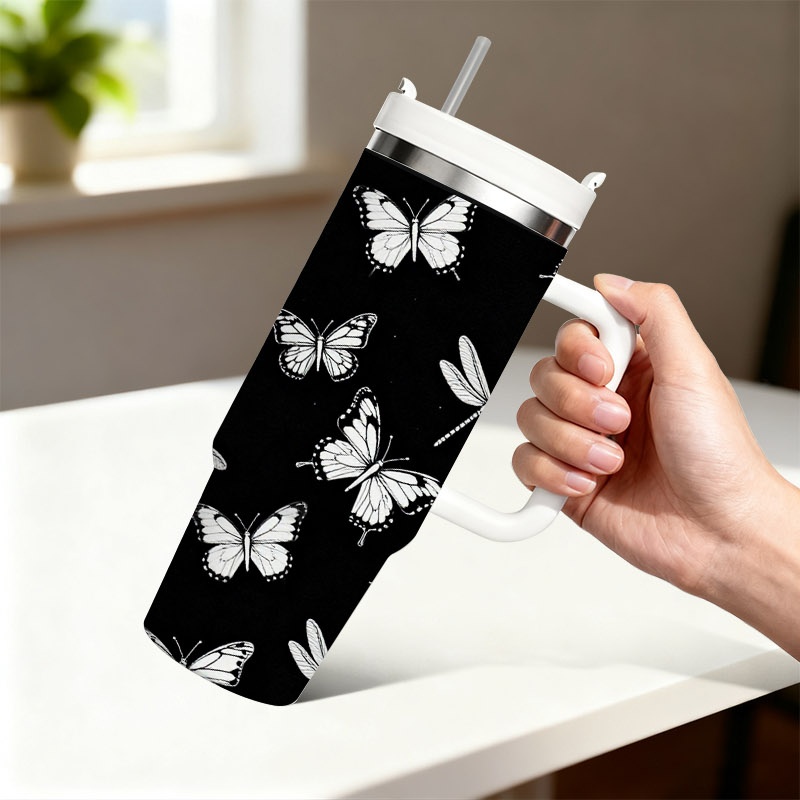 1 pezzo di tumbler isolato a d - Sublimation Mug White recensione e prezzo